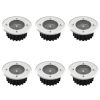 Solar 6 Pcs Round Ground Spot