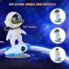 Astronaut Rocket Star Projector Galaxy Night Lights