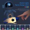Astronaut Rocket Star Projector Galaxy Night Lights