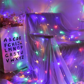 6.56ft/9.84ft/12.12ft/32.8ft Led String Lights; Christmas Party Lights Suppliers (Color: Multicolor)