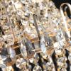 Gold Crystal Chandeliers,Large Contemporary Luxury Ceiling Lighting for Living Room Dining Room Bedroom Hallway