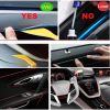 El Wire Interior Car LED Strip Lights, 2M Neon Wire USB 5V with Fuse Protection